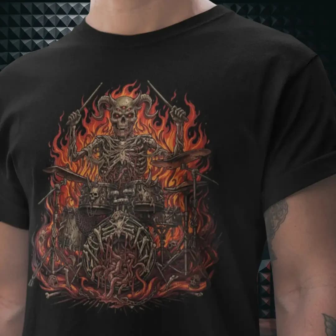T-shirt Le Batteur Maudit