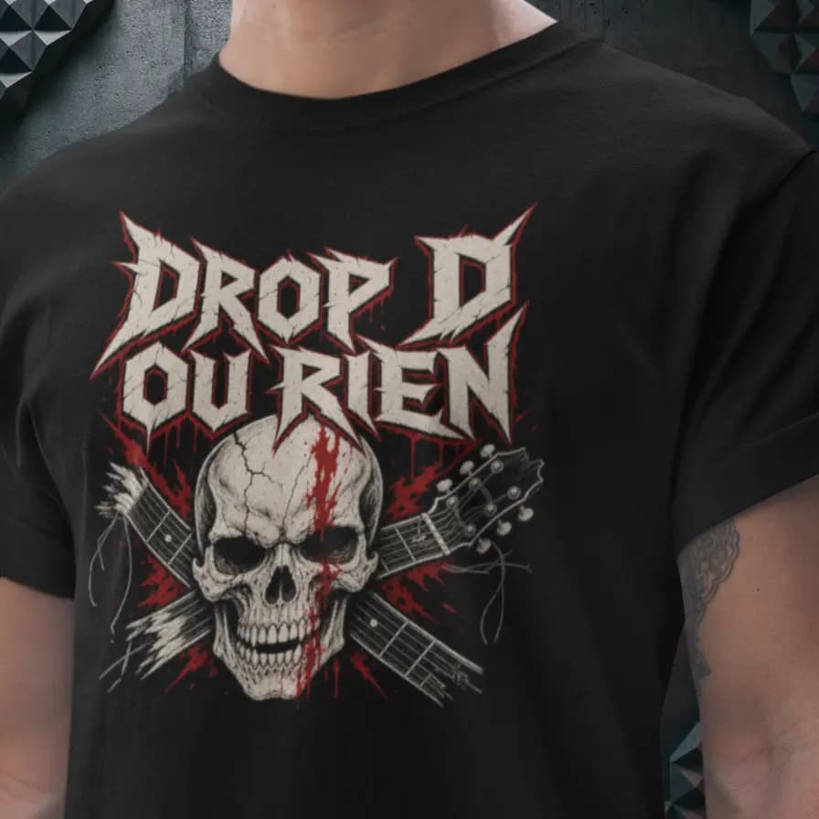 T-shirt Drop D ou Rien