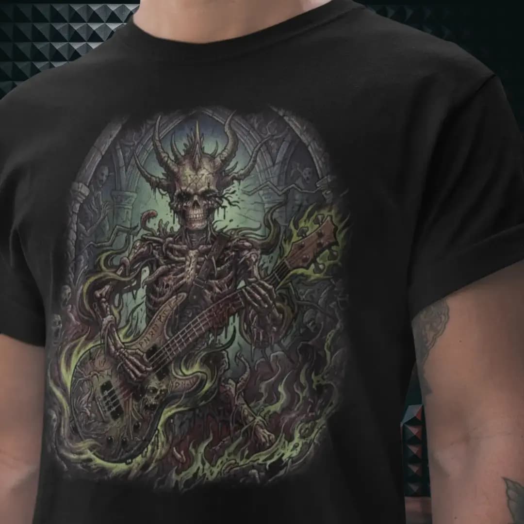T-shirt Le Bassiste Maudit